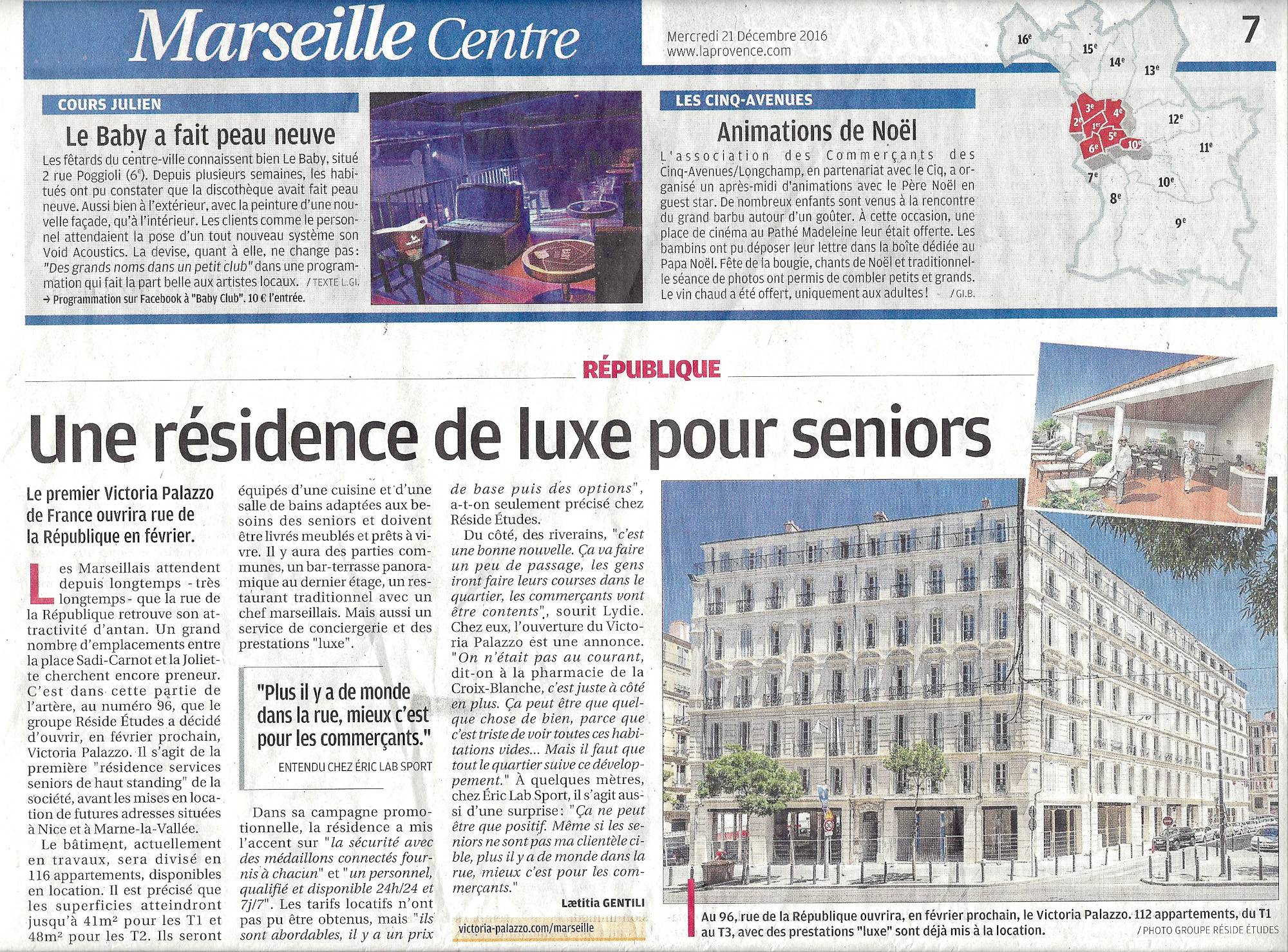 Réhabilitation de l'Ilot 22 République, à Marseille (13002)