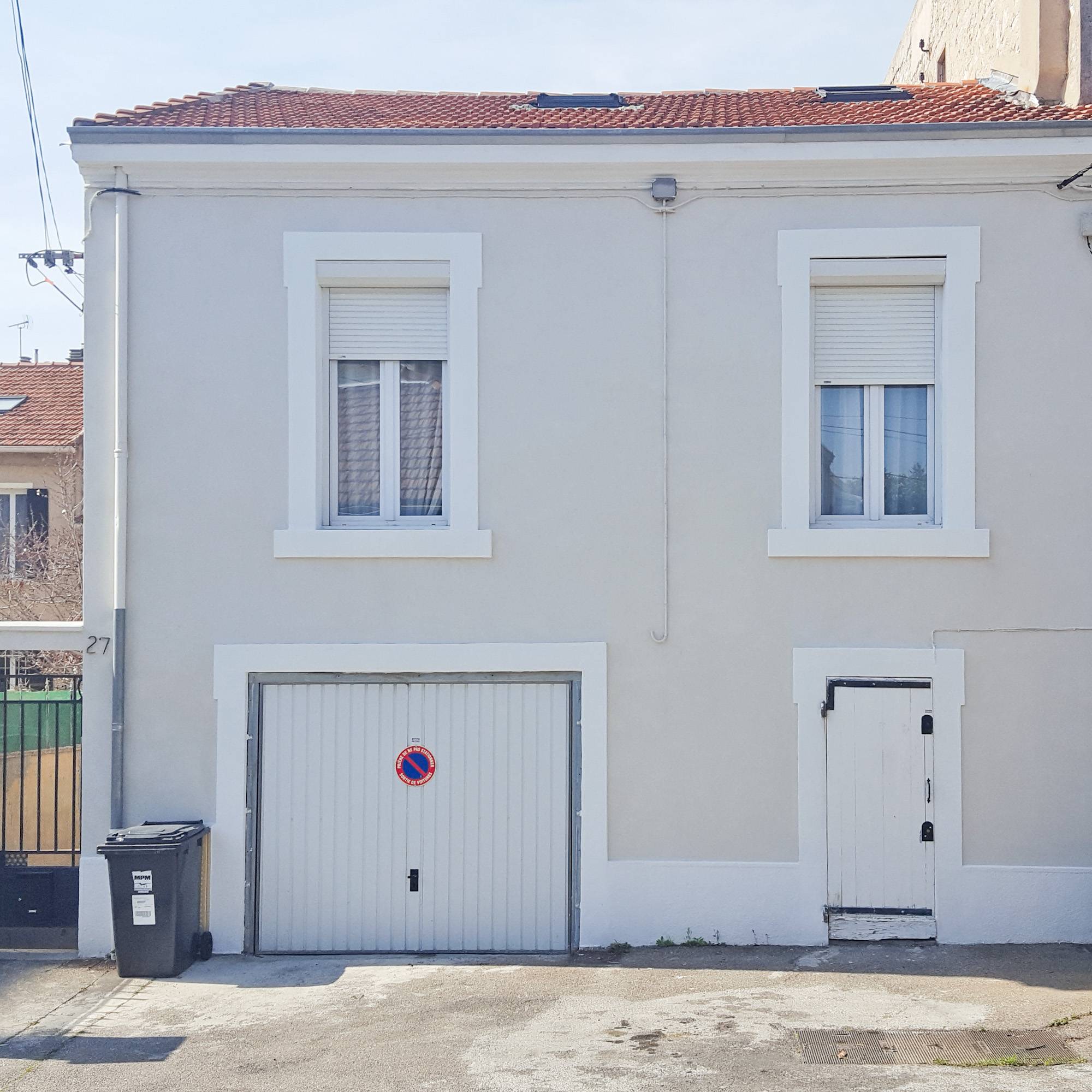 Ravalement de façades à l'enduit chaux Marmorino et au lait de chaux à Marseille (13013)