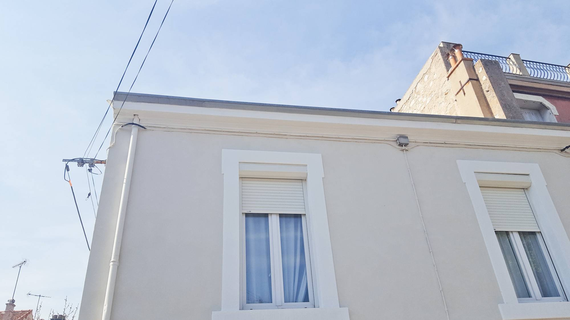 Ravalement de façades à l'enduit chaux Marmorino et au lait de chaux à Marseille (13013)