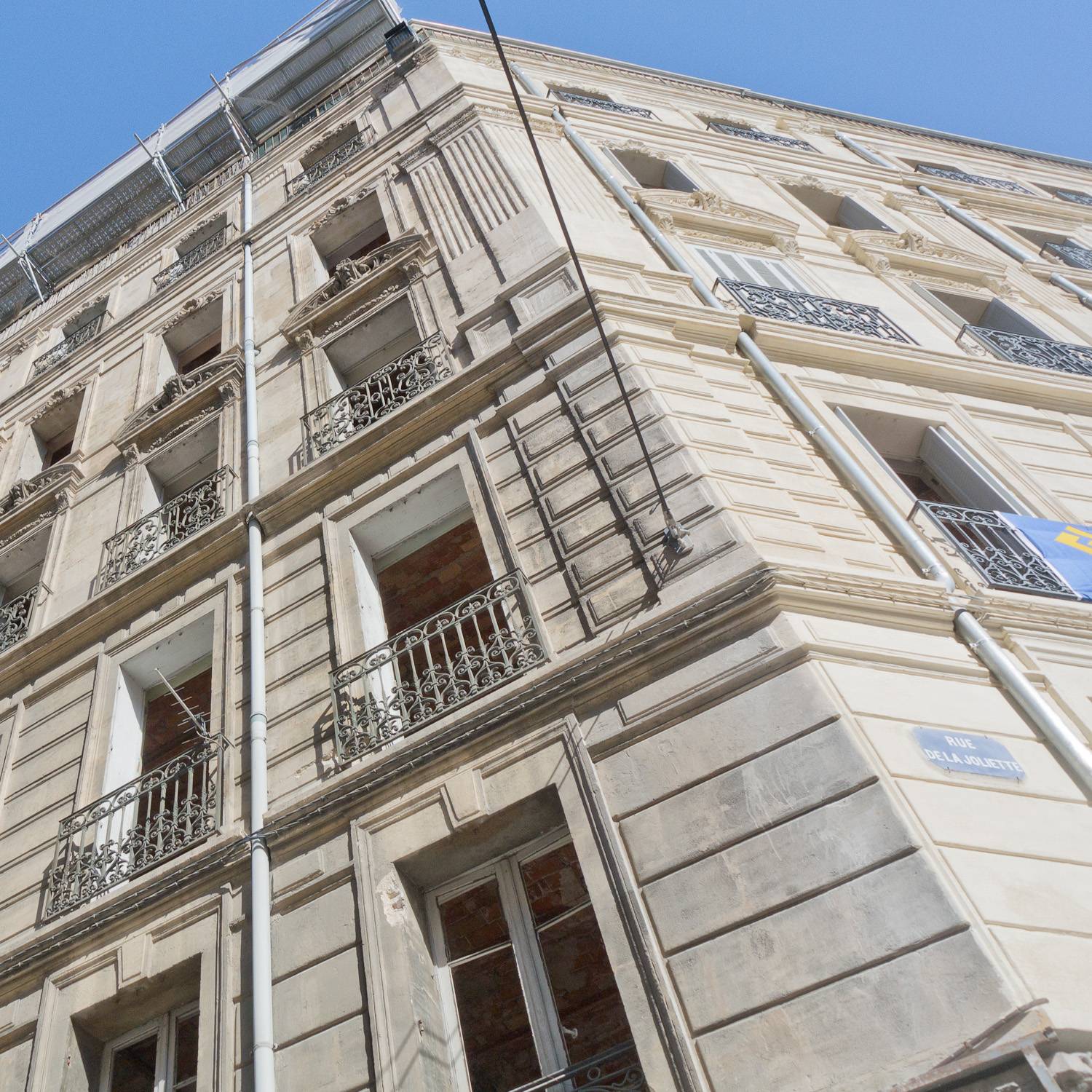 Réhabilitation de l'Ilot 22 République, à Marseille (13002)