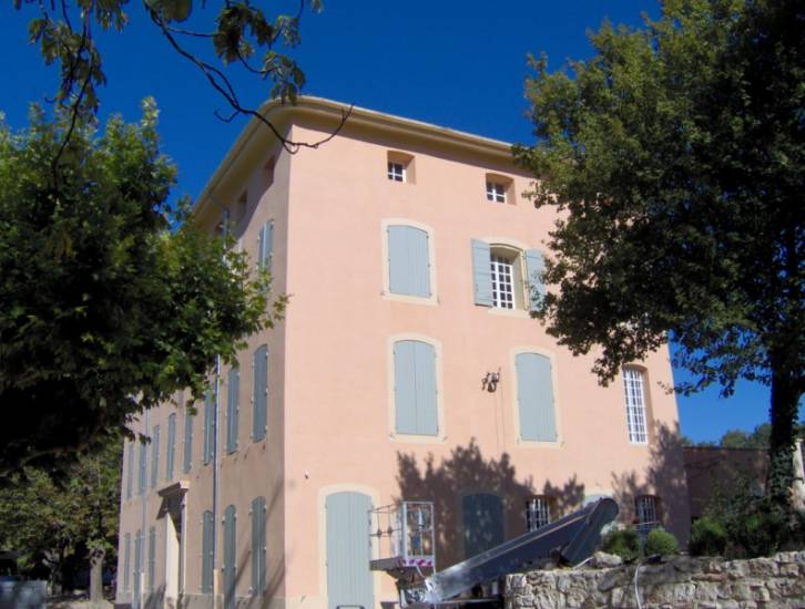 Ravalement de façades d'un Mas à Puyricard