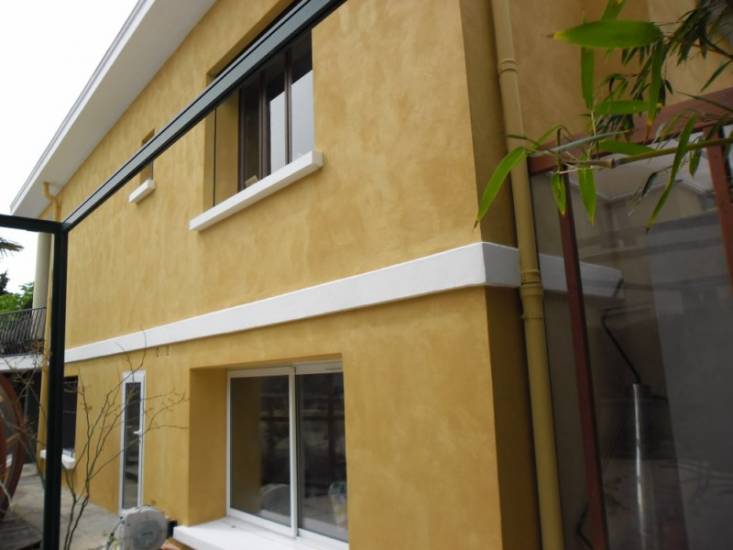 Ravalement de façades d'une maison provençale à Aix-en-Provence