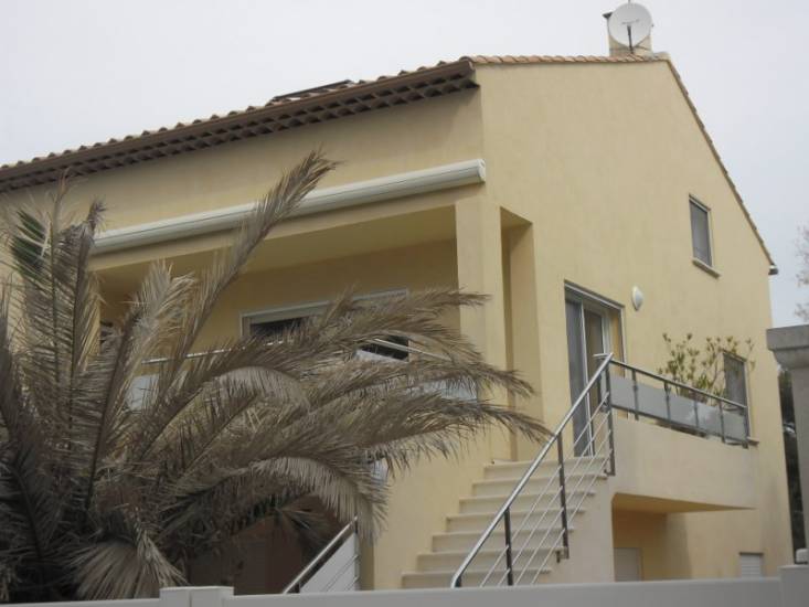 Isolation thermique par l'extérieur d'une villa à Carry le Rouet