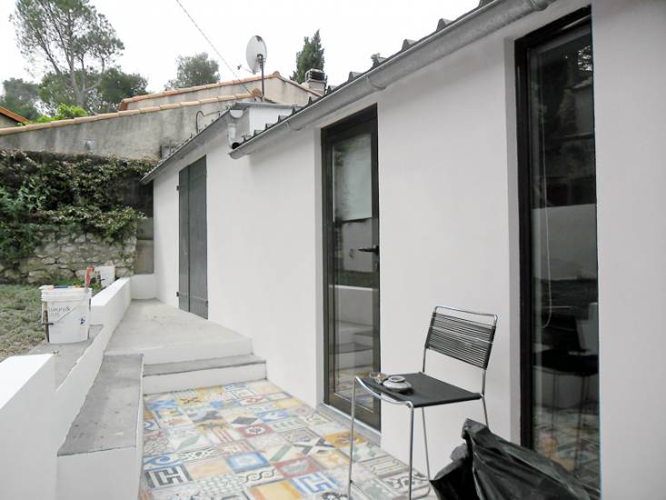 Relookage d'une maison d'été des années 30 à la Panouse à Marseille