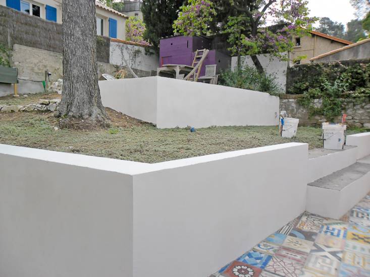 Relookage d'une maison d'été des années 30 à la Panouse à Marseille