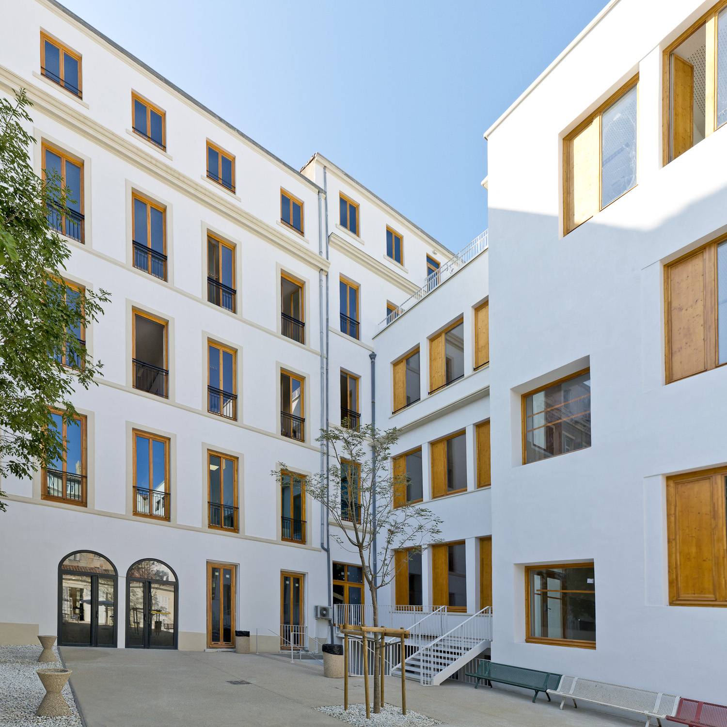 Réhabilitation du lycée professionnel Charles Péguy à Marseille (13006)
