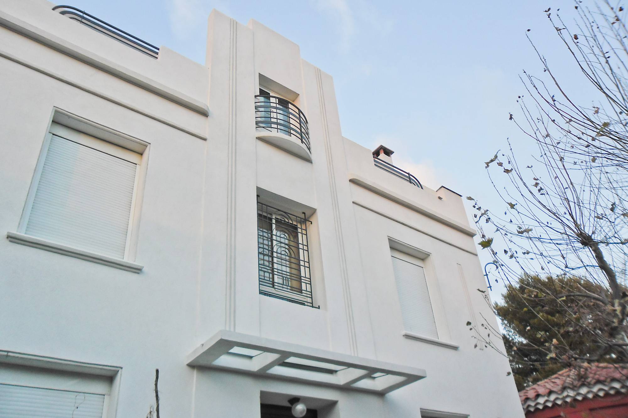 La chaux dans tous ses états 6 - Villas, maisons de ville, Art-Déco