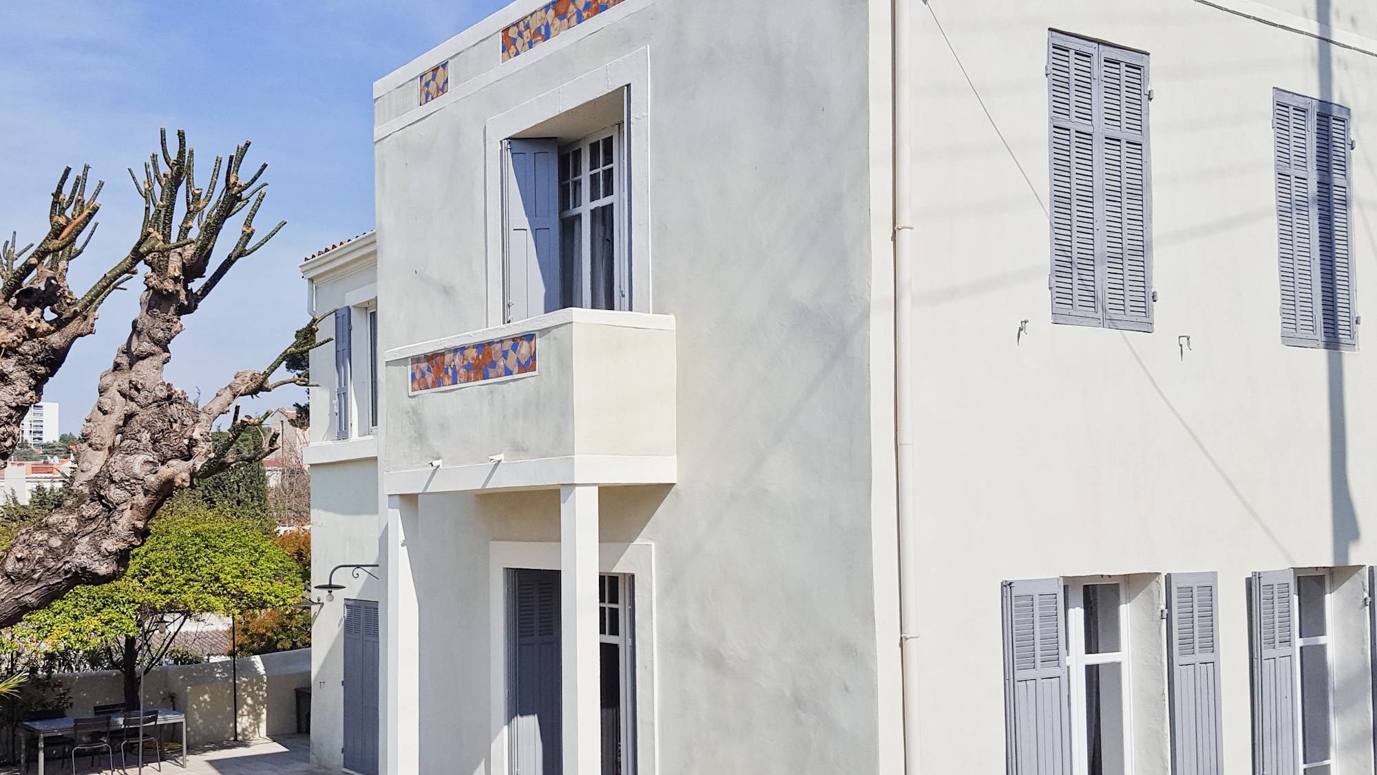 La chaux dans tous ses états 6 - Villas, maisons de ville, Art-Déco