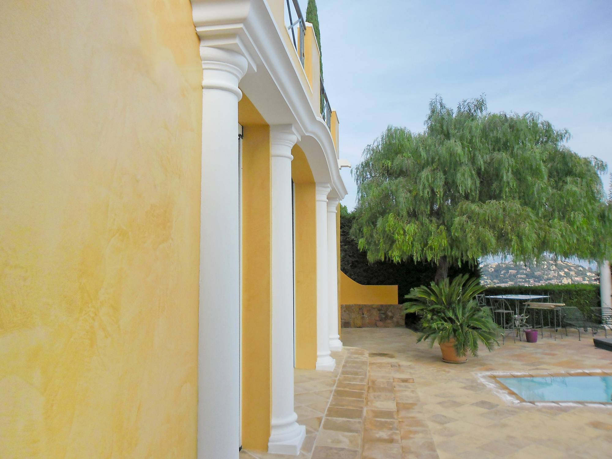 Embellissement d'une villa style italien sur la Côte d'Azur, au Trayas