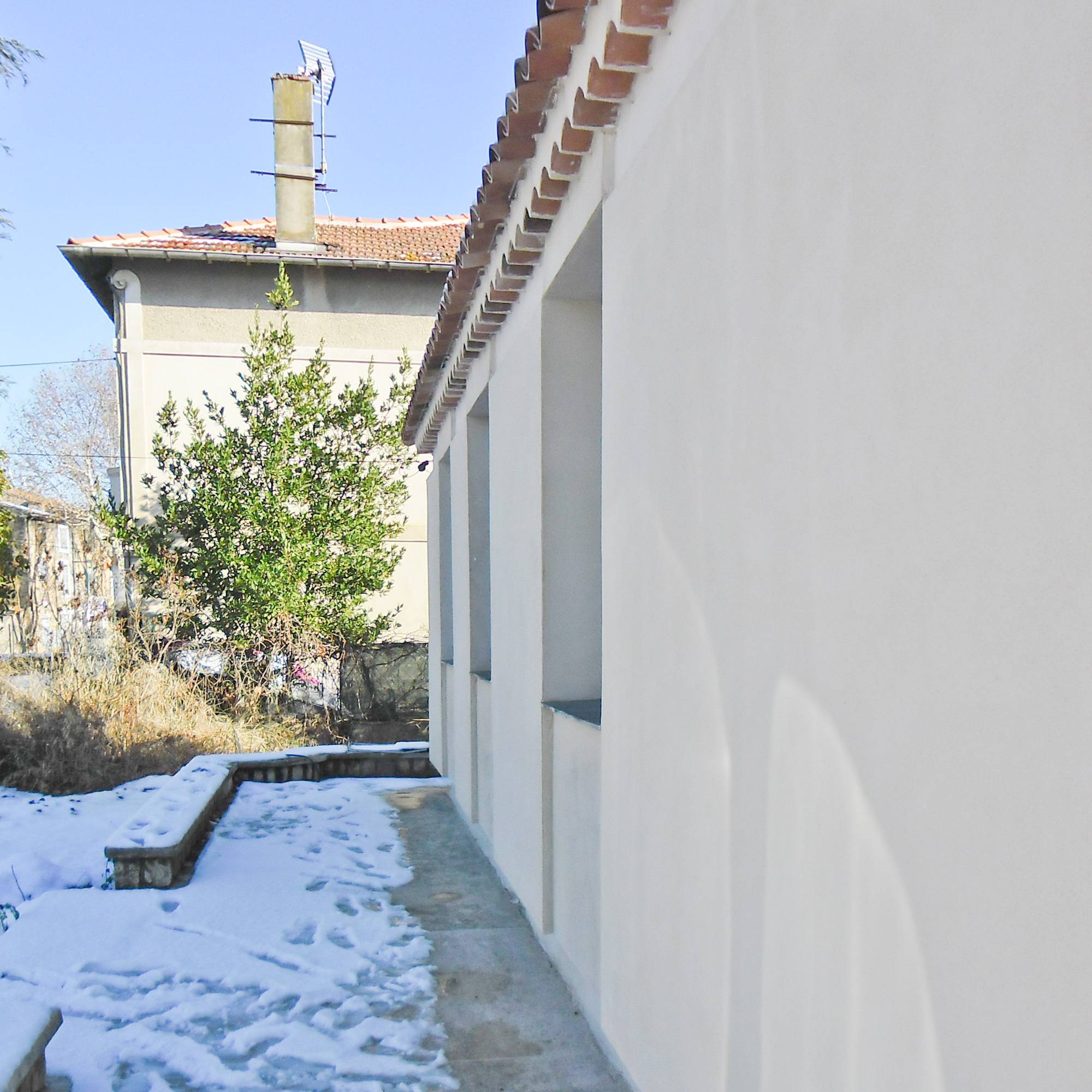 Isolation Thermique par l'Extérieur (ITE) & Ravalement de façades enduit chaux Marmorino frottassé fin et stuc à Peyrolles-en-Provence