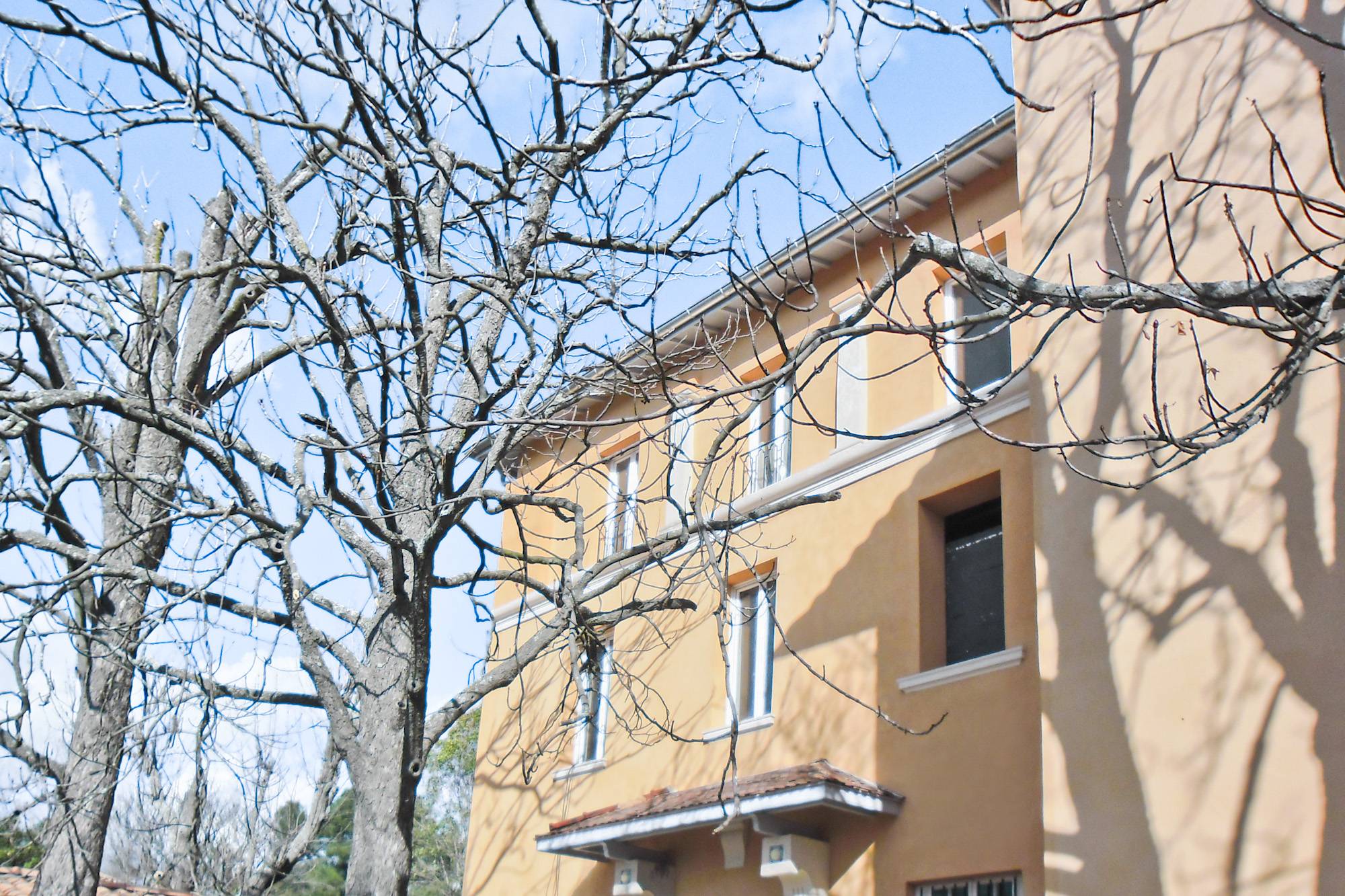 Ravalement de façades enduit chaux Marmorino du Centre Adrech à Aix-en-Provence
