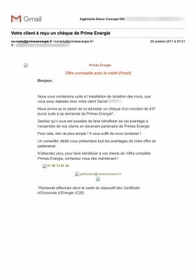 Isolation Thermique par l'Extérieur (ITE) Relius Therm finition enduit chaux Marmorino d'une villa à Célony (13540) - Prime reçue de PrimesEnergie.fr (prime des fournisseurs d'énergie)