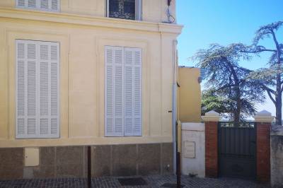 Réhabilitation d'une bastide provençale à Allauch (13190), ravalement de façades à l'enduit chaux NHL 3,5 et lait de chaux Punto Calce