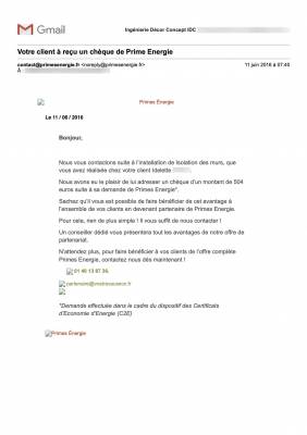 Isolation Thermique par l'Extérieur (ITE) Relius Therm finition enduit chaux Marmorino d'une villa à Puyricard (13540) - Prime reçue de PrimesEnergie.fr (prime des fournisseurs d'énergie)