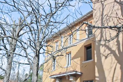 Ravalement de façades enduit chaux Marmorino du Centre Adrech à Aix-en-Provence